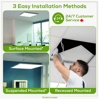 2x2 LED Flat Panel Light (4 Pack)