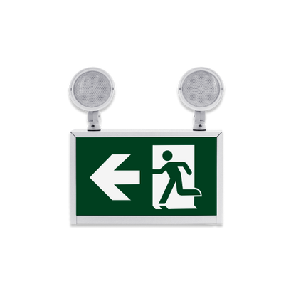 BY-F5024CA Running Man Exit Sign Combo Steel Case
