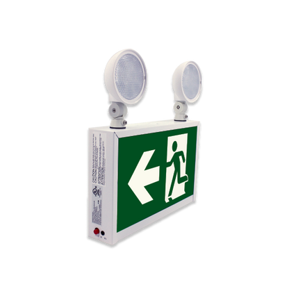 BY-F5024CA Running Man Exit Sign Combo Steel Case
