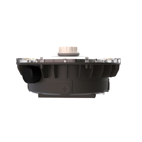 LED Slim Round Canopy AC120-347V 40/50/60/75W 3000/4000/5000K Black Finish