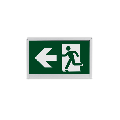 BY-F5025CA Running Man Exit Sign Steel Case